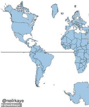 Как на самом деле выглядит карта мира
