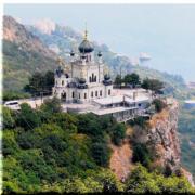 العطلات في فوروس على البحر الأسود في شبه جزيرة القرم