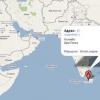 Srí Lanka Ázsia térképén.  Hol van Sri Lanka?  Srí Lanka interaktív térképe városokkal és üdülőhelyekkel