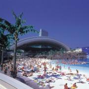 The largest water park in the world Water park in Japan ocean dome