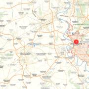 خريطة دوسلدورف باللغة الروسية في أي بلد تقع مدينة دوسلدورف؟