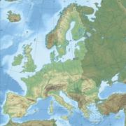 خريطة أوروبا باللغة الروسية